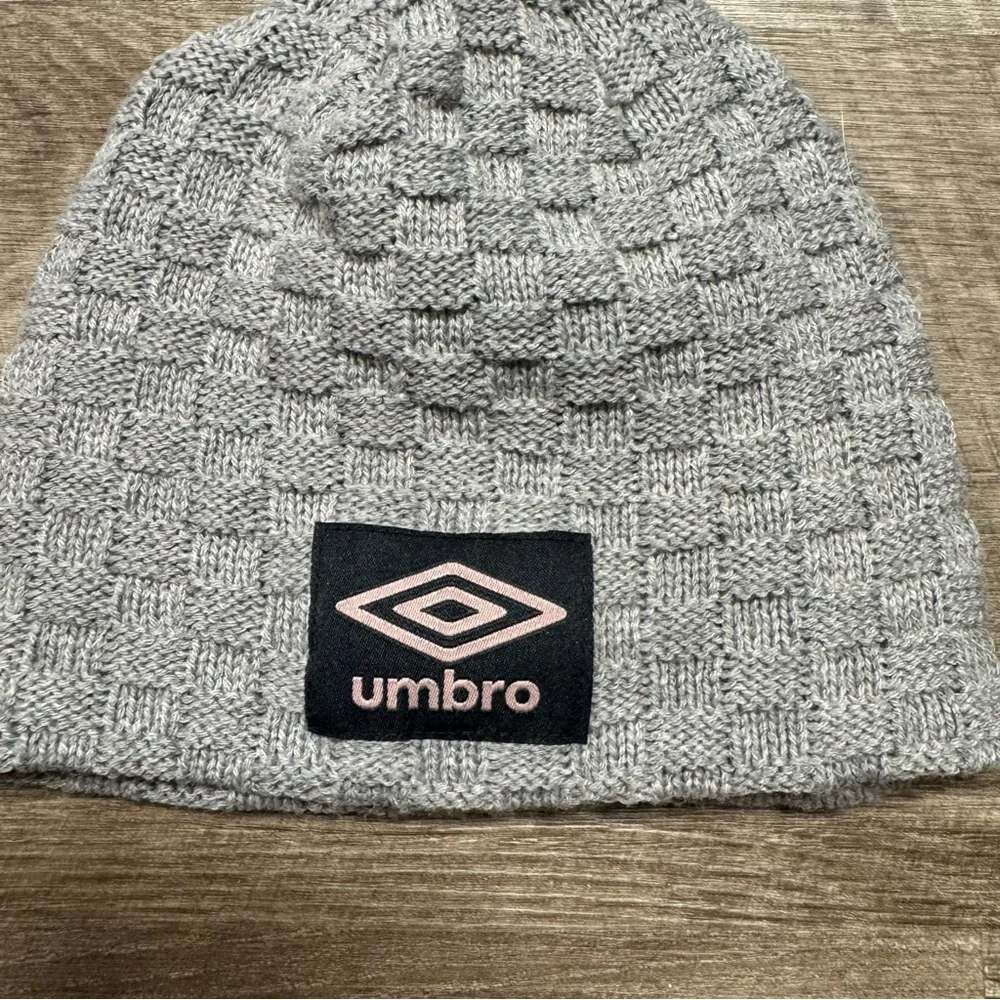Umbro Grey Knit Beanie OSFA